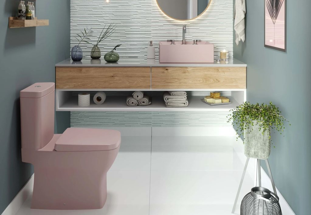 Louças sanitárias coloridas para banheiros?
